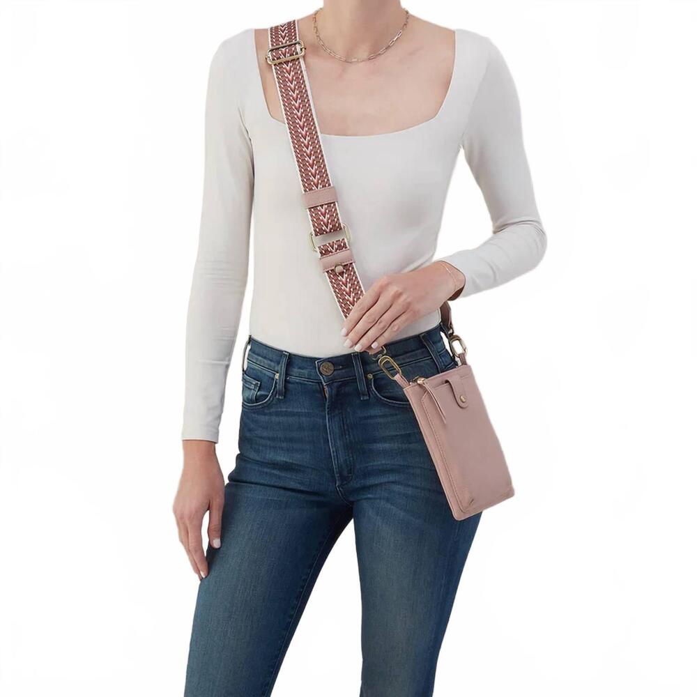 NEW HOBO cass phone crossbody bag in blush - Picture 2 of 2